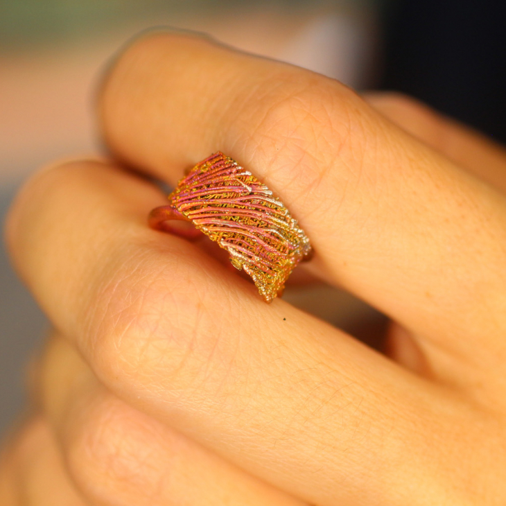 Кафф в серебре, Пальма, фото 2