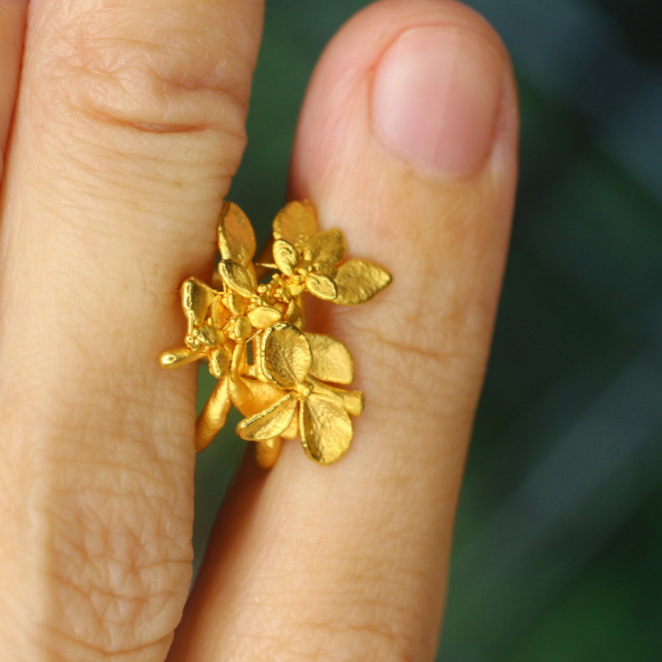 Кафф в золоте, Луговые травы, фото 2