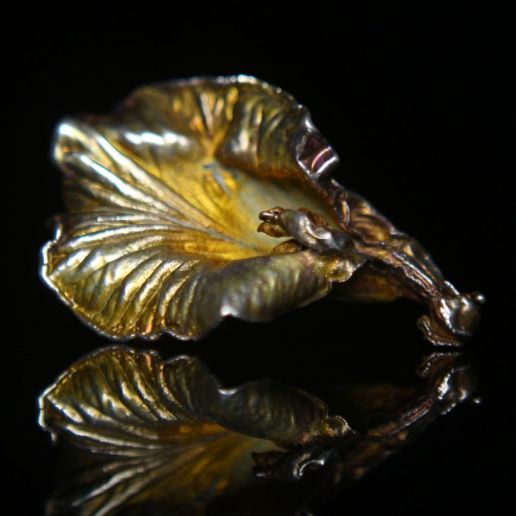 Кольцо в серебре, Клитория, фото 2