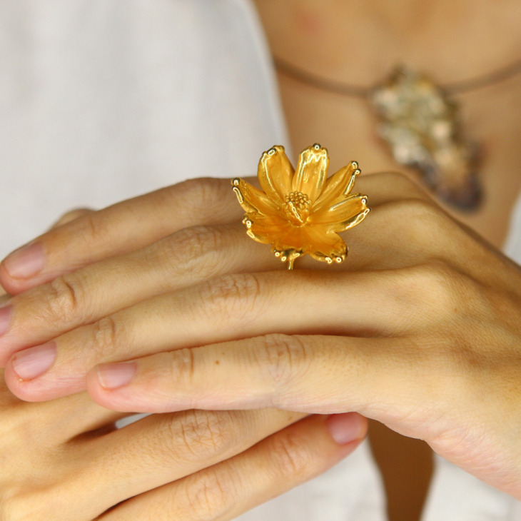 Кольцо в золоте, Космея, фото 2