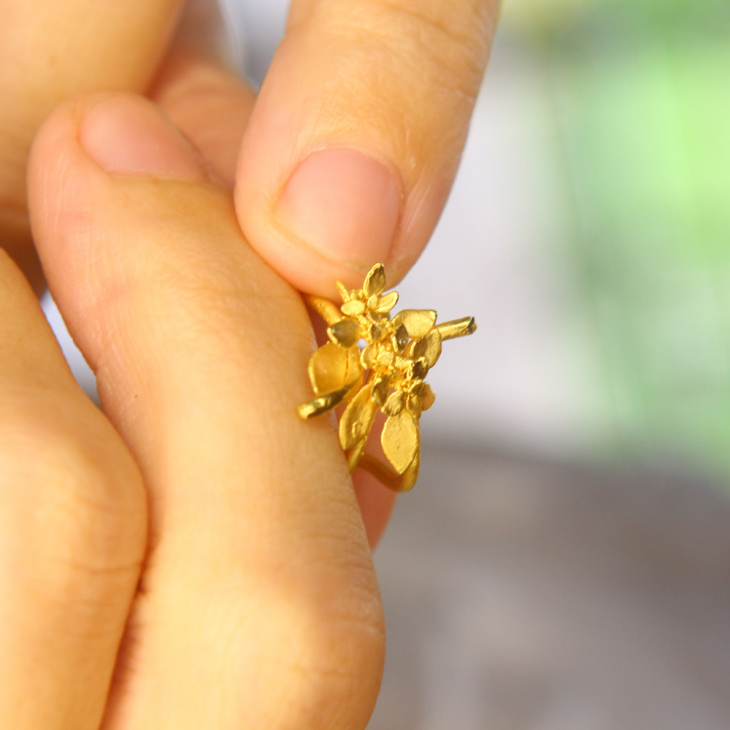 Кафф в золоте, Луговые травы, фото 2