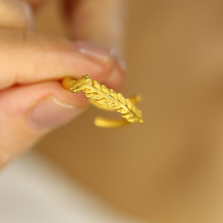 Ring in silver, Hydrangea , фото 2