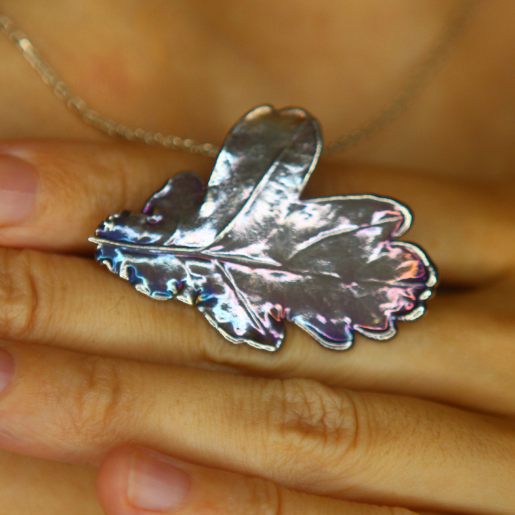 Кулон в серебре Love Alchemy, Дуб, фото 2