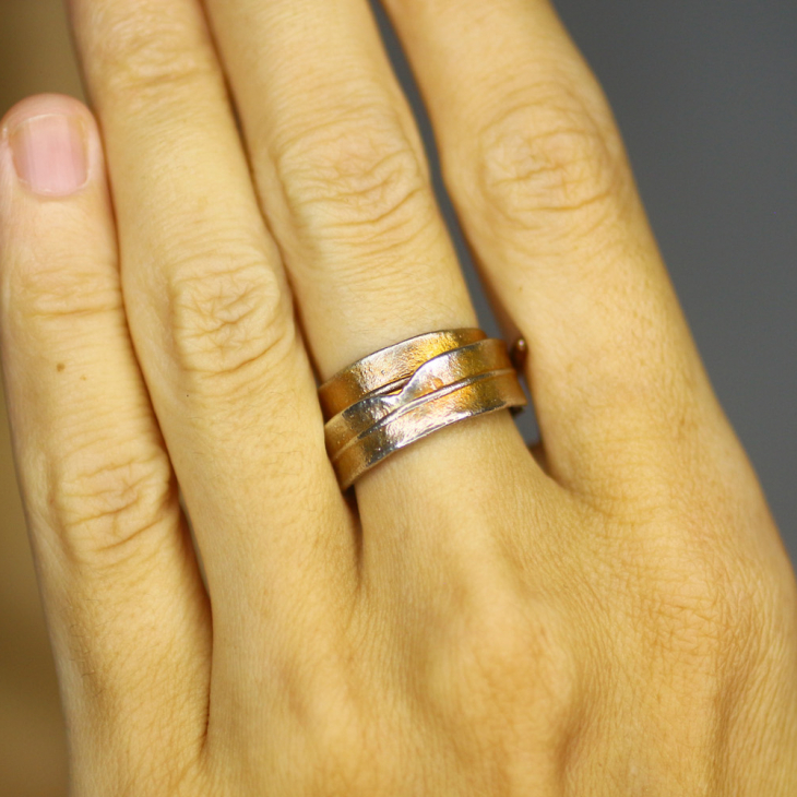 Кольцо в серебре, Пальма, фото 2