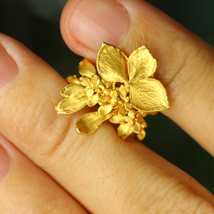 Кафф в золоте, Луговые травы, фото 2